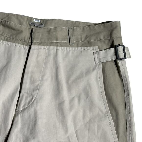 Bottega Veneta Two tone adjustable waist shorts - Picture 3 of 5
